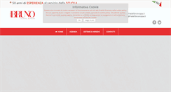Desktop Screenshot of fratellibrunospa.it